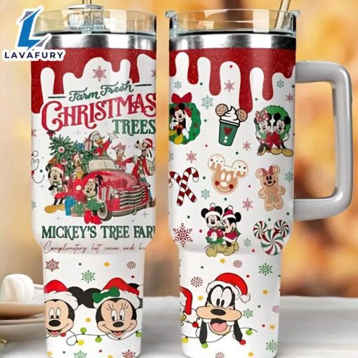 Holiday Stitch 40Oz Tumbler With Insulated Lid