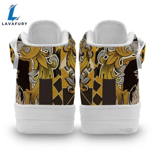 Hufflepuff High Top Air Force Shoes Custom Harry Potter Sneakers Fans