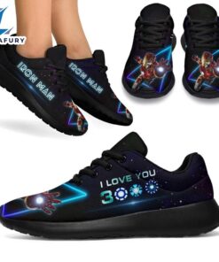 Iron Man Sneakers I Love You 3000 Custom Idea