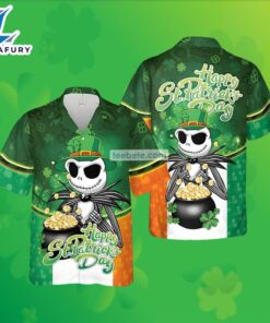 Jack Skellington Shamrock St Patrick…