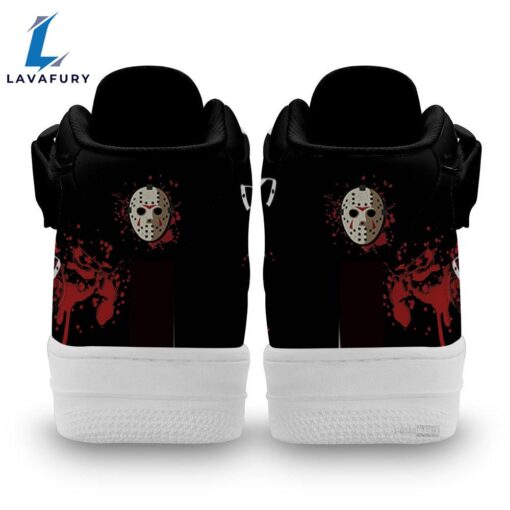 Jason Voorhees Mid Force Shoes Custom Friday 13th For Horror Fans