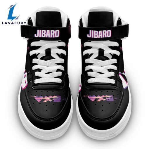 Jibaro High Top Air Force Shoes Custom Love, Death & Robots Sneakers