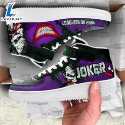 Joker High Top Air Force Shoes Custom Sneakers Fans