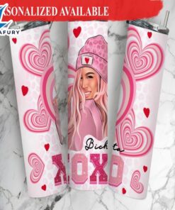 Karol G Beanie Valentines Tumbler