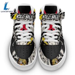 Kill Bill High Top Air Force Shoes Custom The Bride Sneakers