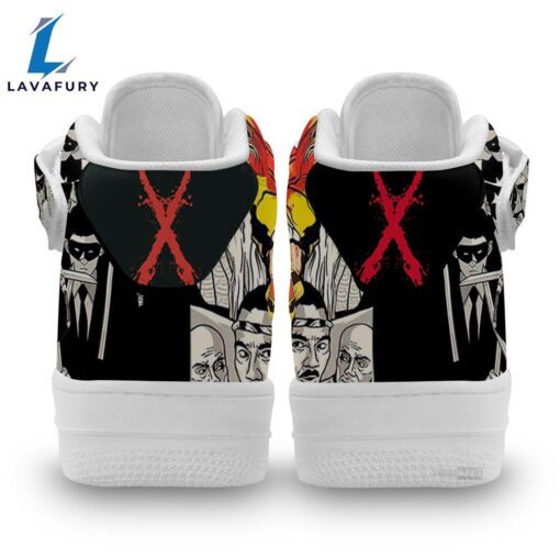 Kill Bill High Top Air Force Shoes Custom The Bride Sneakers