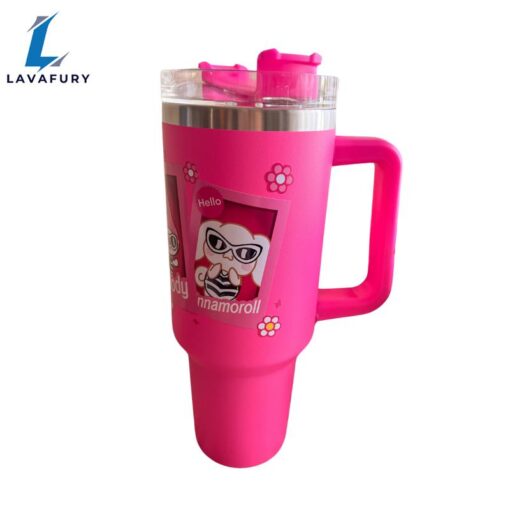 Kitty Delight Wonderland 40 oz Travel Tumbler Mug