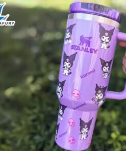 Kuromi Themed Tumbler With Handle…