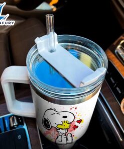 Life Is Better With Snoopy Printed Tumbler