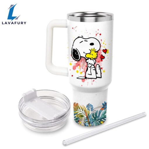 Life Is Better With Snoopy Printed Tumbler