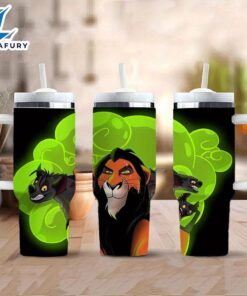 Lion King Villains Insulated Tumbler With Lid And Straw