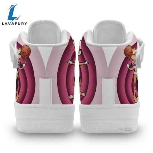 Lola Bunny High Top Air Force Shoes Custom Looney Tunes Sneakers