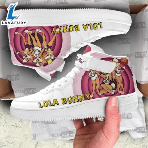 Lola Bunny High Top Air Force Shoes Custom Looney Tunes Sneakers