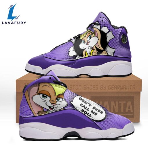 Lola Bunny J13 Sneakers Custom Comic Style Shoes