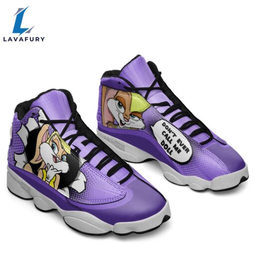 Lola Bunny J13 Sneakers Custom Comic Style Shoes