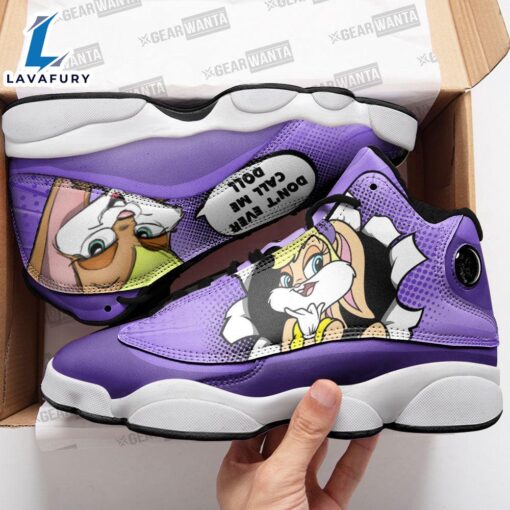 Lola Bunny J13 Sneakers Custom Comic Style Shoes