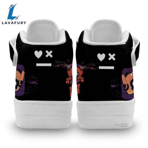 Love, Death & Robots High Top Air Force Shoes Custom Sneakers