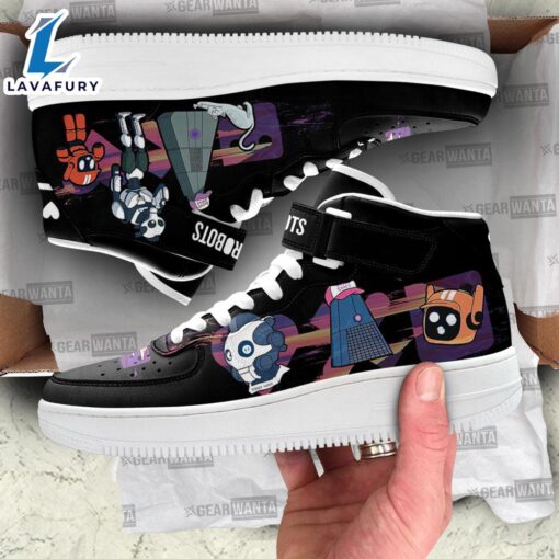 Love, Death & Robots High Top Air Force Shoes Custom Sneakers