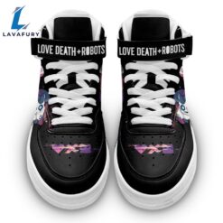 Love, Death & Robots High Top Air Force Shoes Custom Sneakers