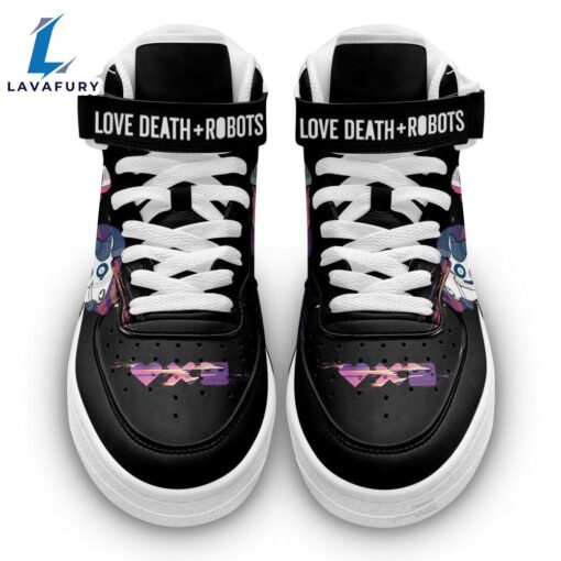 Love, Death & Robots High Top Air Force Shoes Custom Sneakers