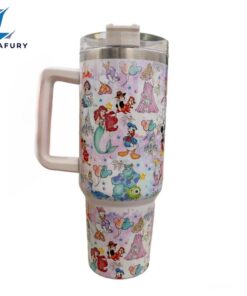 Magic Park 40 oz Kawaii Travel Tumbler Mug