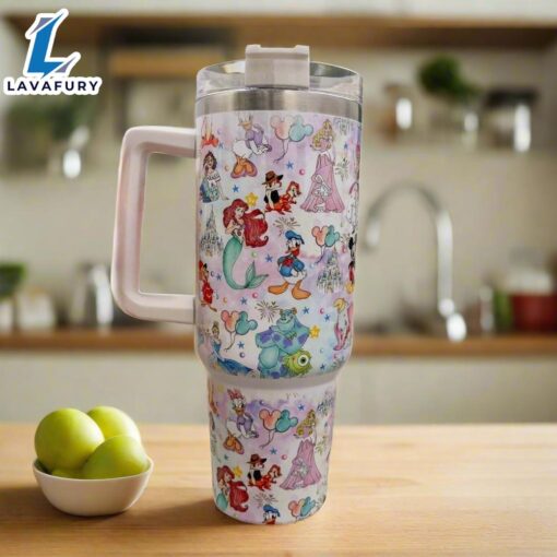 Magic Park 40 oz Kawaii Travel Tumbler Mug