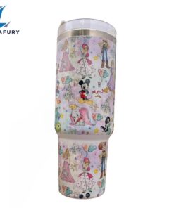 Magic Park 40 oz Kawaii Travel Tumbler Mug