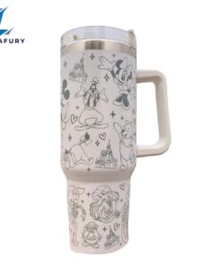 Magic Park 40 oz Travel Tumbler Mug