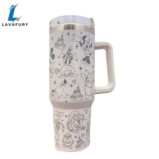 Magic Park 40 oz Travel Tumbler Mug