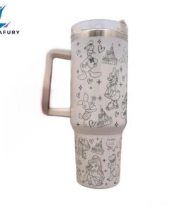 Magic Park 40 oz Travel Tumbler Mug