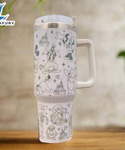 Magic Park 40 oz Travel Tumbler Mug