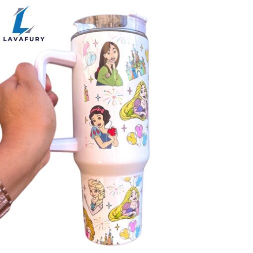 Magic Park Princess 40 oz Kawaii Travel Tumbler