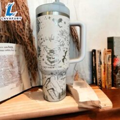 Magical Creatures Travel Tumbler