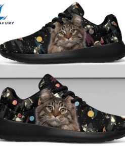 Maine Coon Cat Sneakers Sporty…