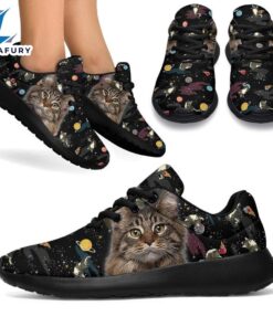 Maine Coon Cat Sneakers Sporty Shoes For Cat Lover