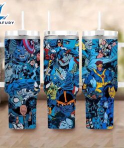 Marvel And DC Characters Design Leakproof Tumbler