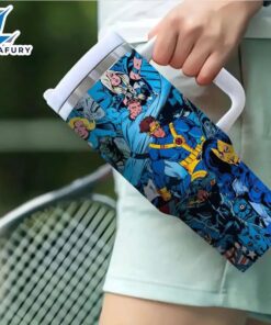 Marvel And DC Characters Design Leakproof Tumbler