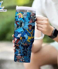 Marvel And DC Characters Design Leakproof Tumbler