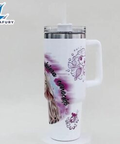 Mermaid Art 40oz Insulated Travel Mug