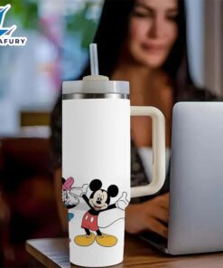 Mickey And Friends 40oz Insulated Tumbler With Handle