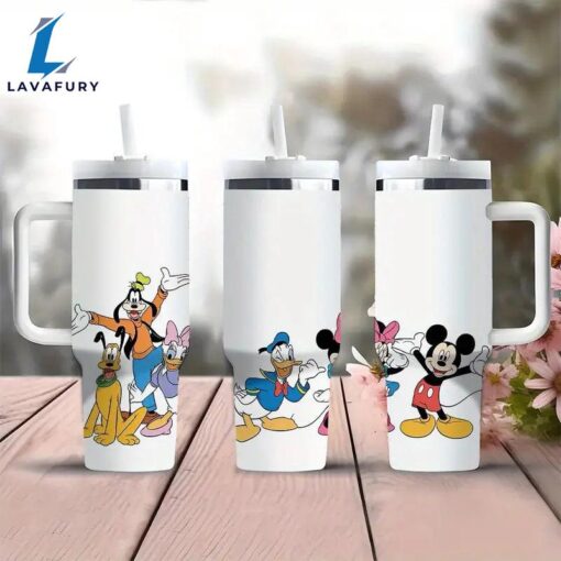 Mickey And Friends 40oz Insulated Tumbler With Handle