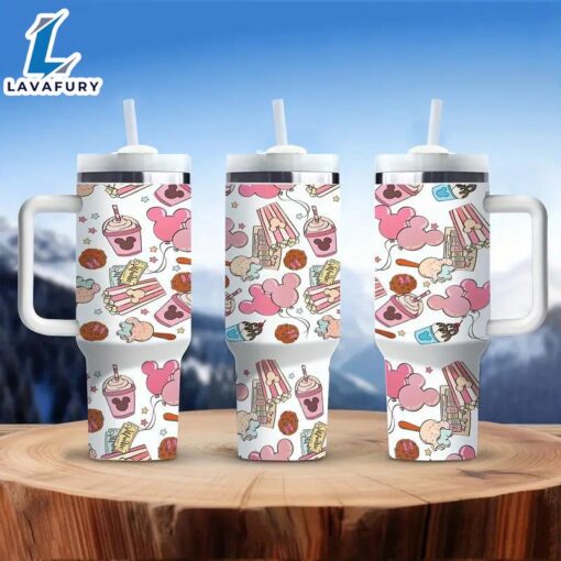 Mickey And Friends Design 40oz Insulated Tumbler