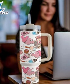 Mickey And Friends Design 40oz Insulated Tumbler