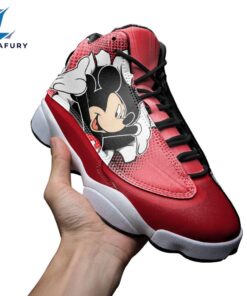 Mickey J13 Sneakers Comic Style Shoes