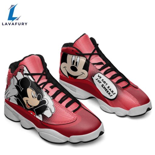 Mickey J13 Sneakers Comic Style Shoes