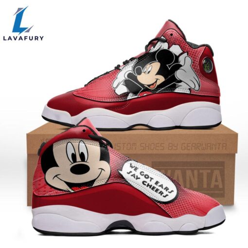 Mickey J13 Sneakers Comic Style Shoes