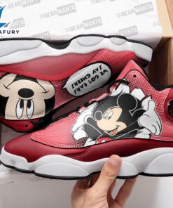 Mickey J13 Sneakers Comic Style…