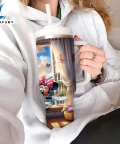 Mickey Minnie Mouse Leakproof Insulated Tumbler