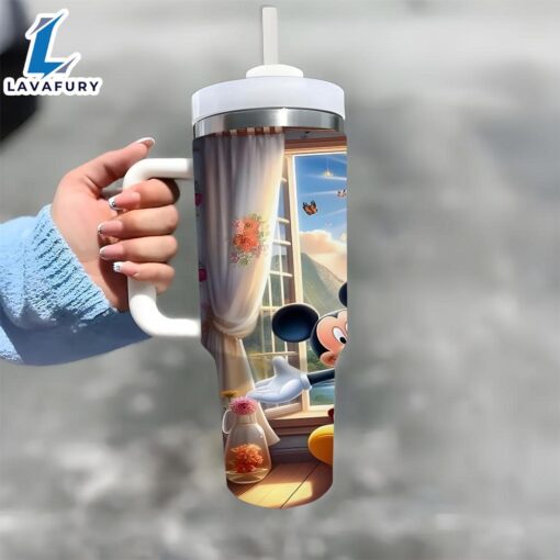 Mickey Minnie Mouse Leakproof Insulated Tumbler