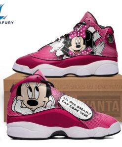 Minnie J13 Sneakers Custom Comic Style Shoes